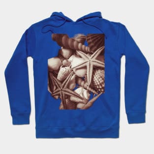 Seashells Beach Vacation Hoodie